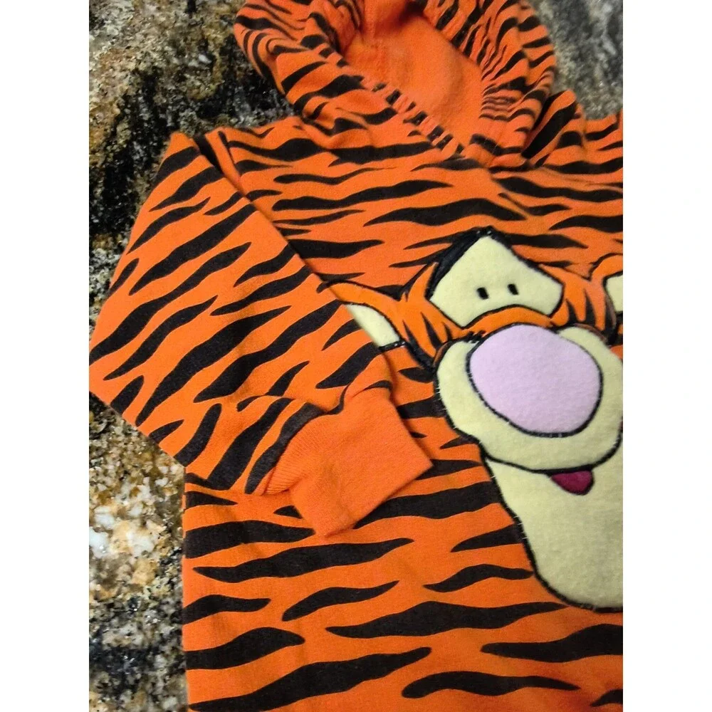 VTG Winnie The Pooh Tigger Jumpsuit Baby 12  Month Disney One Piece Embroidered